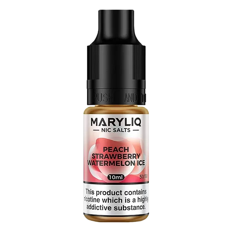 Maryliq Peach Strawberry Watermelon Nic Salt by Lost Mary Vape