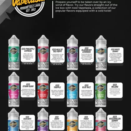 Vapetasia E-Liquid 100ml - Blackberry Lemonade / 0mg - Vapeciga