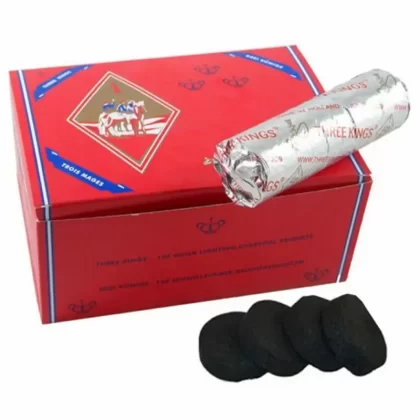 3 Kings – 40mm Large Insta Light Coals - Vape Store
