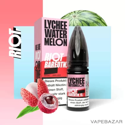 Riot Salt Bar Liquid – Lychee Watermelon - Vapebazar