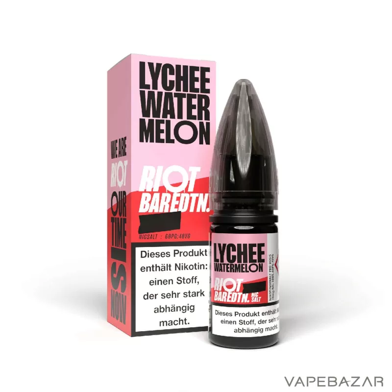 Riot Salt Bar Liquid – Lychee Watermelon - Vapebazar - Image 3