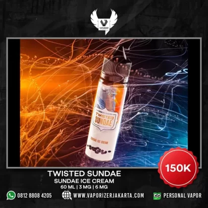 TWISTED SUNDAE – SUNDAE ICE CREAM 60 ML
