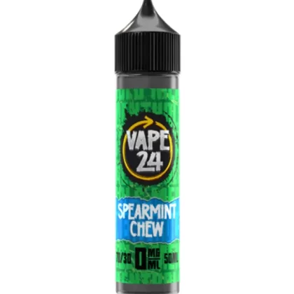 Vape 24 Spearmint Chew 70/30 60ml E-Liquids