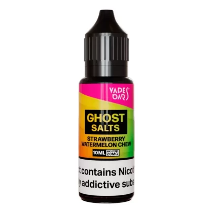 Ghost Salts Strawberry Watermelon Chew Ice Nic Salt by Vapes Bars
