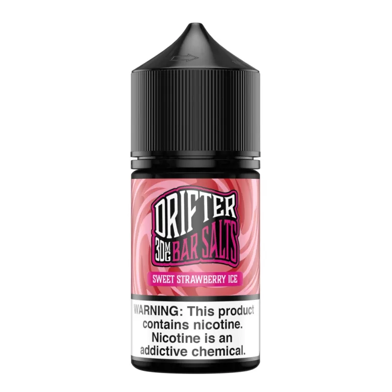 Drifter Salt Sweet Strawberry Ice 30ml E-Juice - Ecigmafia