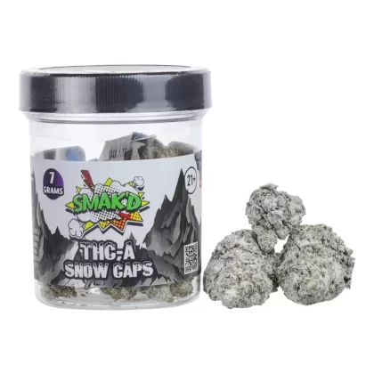 Smakd Snow Caps Hybrid THC-A Flower – 7g