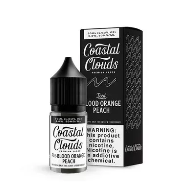 Blood Orange Peach Ice Coastal Clouds Salts 30mL