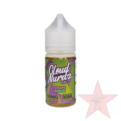 Cloud Nurdz – Grape Apple – Salt Nic – 30mL - Vape Product, Vape Product