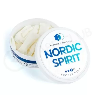 Frosty Mint Nicotine Pouches by Nordic Spirit