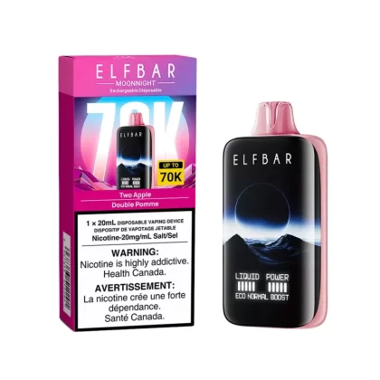 ELF BAR MOONNIGHT 70K – TWO APPLE