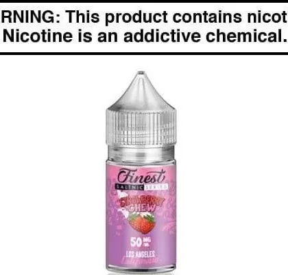 STRAWBERRY CHEW BY THE FINEST SALT NIC 30ML - Vapejuice