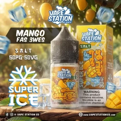 VAPE STATION FAS 3WES SUPER ICE SALT ELIQUID