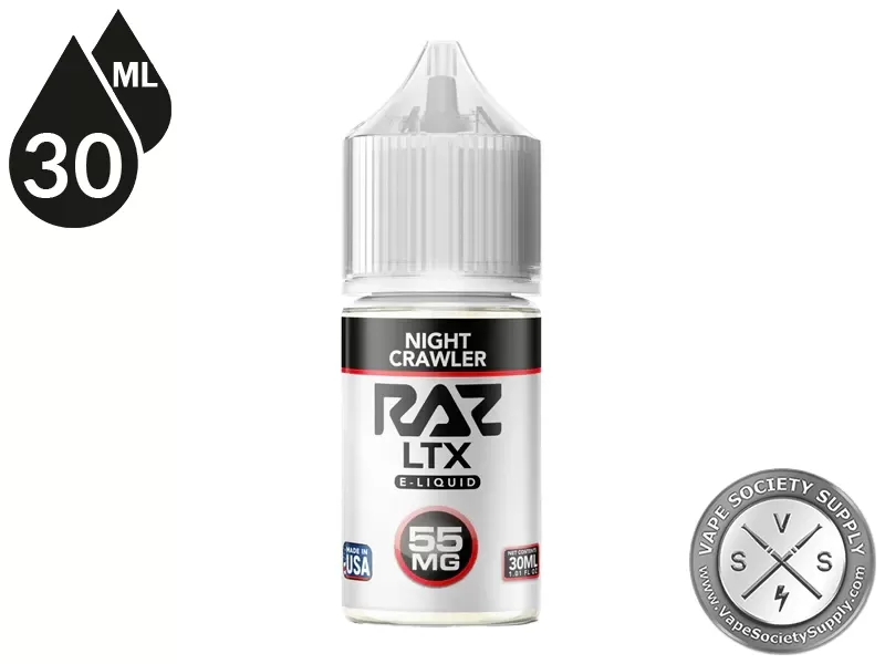 Night Crawler Pod Juice x RAZ LTX Salt 30ml - Image 3