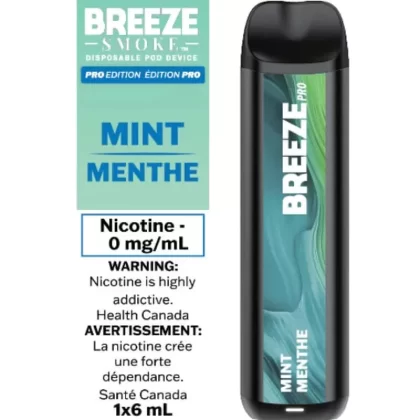 BREEZE PRO NICOTINE FREE – MINT