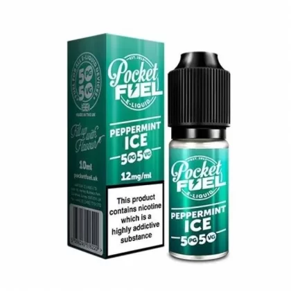 Pocket Fuel Peppermint Ice 50/50 E Liquid (10ml)