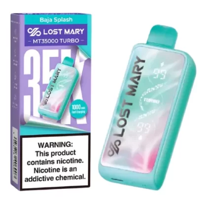 Baja Splash Disposable Vape (35000 Puffs) by Lost Mary MT35000 Turbo
