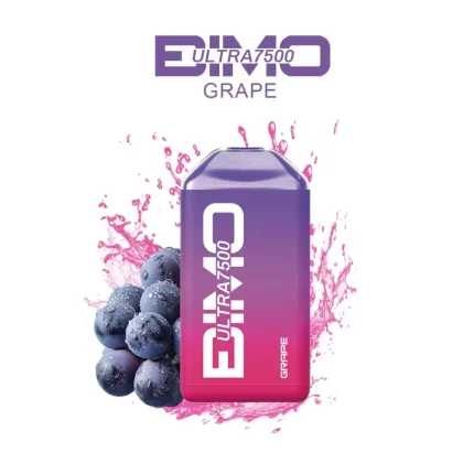 BIMO Ultra 7500 Puffs – Grape - Vape Store