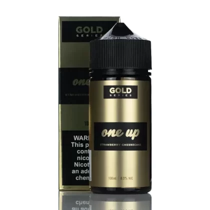 One Up Gold Series E-liquids - Strawberry Cheesecake - 100ml - 3mg