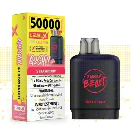 Level X Flavour Beast G2 Ultra – Gushin Strawberry