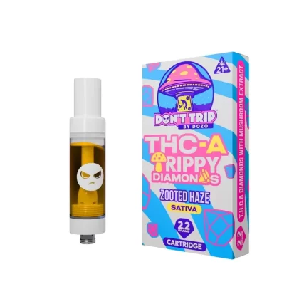 Dont Trip Shroom + THC-A Zooted Haze Cartridge – 2200mg