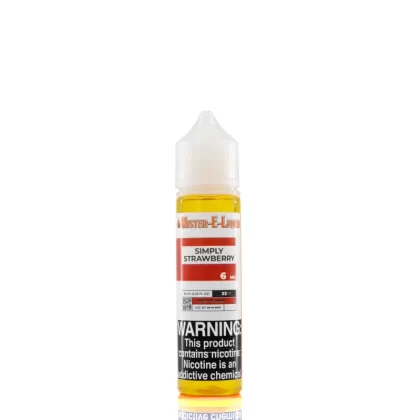 Mister E-Liquid - Simply Strawberry - 60ml - 6mg