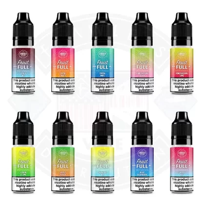 Dinner Lady Fruit Full (5mg) 10ml - Flavours#Watermelon Ice>Pineapple Orange>Blue Raspberry>Mango Passion>Banana Ice>Cherry Ice>Kiwi Passion Lime>Pineapple Ice>Apple Peach>Kiwi Passion Guava