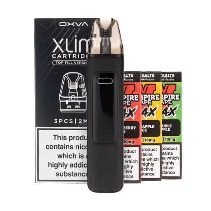 OXVA Xlim Pro 3 Pod Kit Bundle - Retro Brown / 0.4ohm