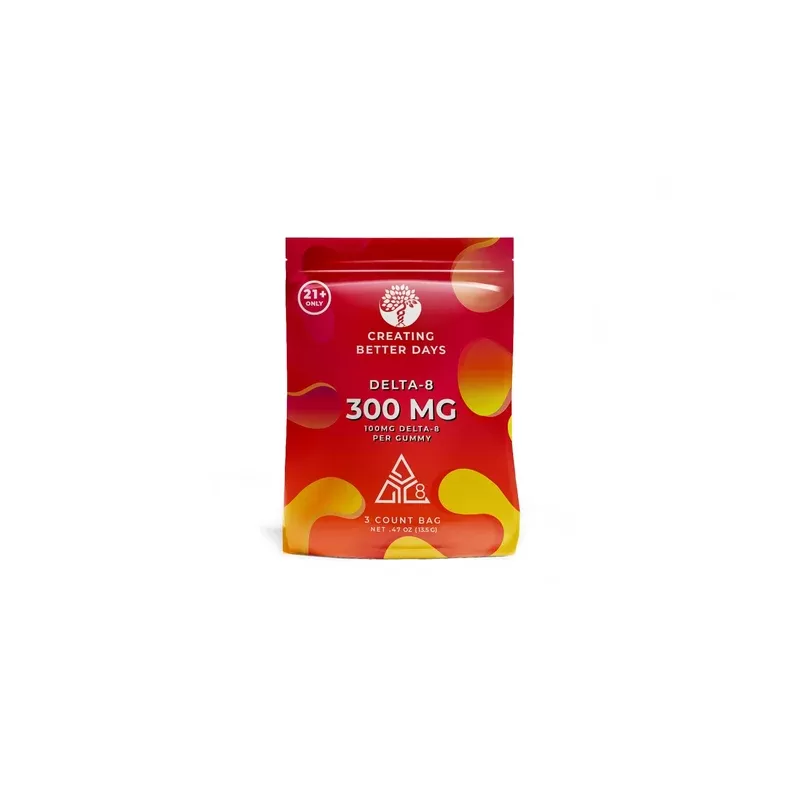 Creating Better Days 300mg 3 Count Delta-8 Mixed Bag