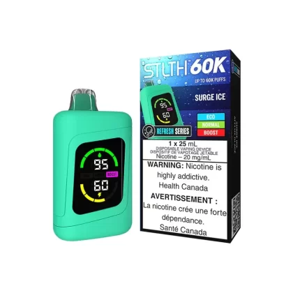 STLTH 60K Disposable Vape – Surge Ice