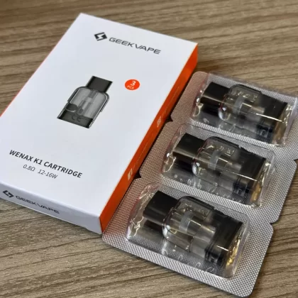 Geekvape Wenax K1 0.8ohm replacement cartridge - 3pcs/pack