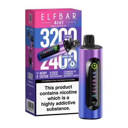 Elfbar 4in1 Vape Kit - Ice Drinks Edition