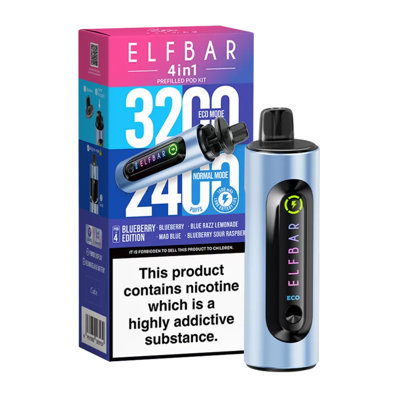 Elfbar 4in1 Vape Kit - Ice Drinks Edition - Image 3