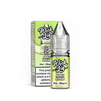 Wick Liq Bar Juice Apple & Pear 10ml Nic Salts E-Liquid - Vapestore Co