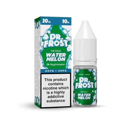 Dr Frost Watermelon Ice Nic salt E-Liquid - 10 Pack - 20mg