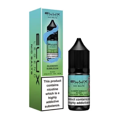 ELUX LEGEND BLUEBERRY BUBBLEGUM 10ML NIC SALT E-LIQUID