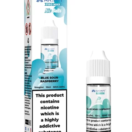Hayati Pro Max Blue Sour Raspberry Nic Salt E-Liquid 10ml - 20mg
