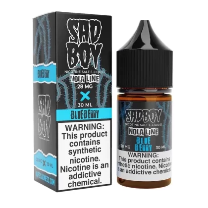 Sadboy Salt Nola Line Blueberry eJuice - Vape Product; Vape Product, Vape Product (F9FCD1) (F9FCD1)