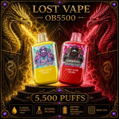 Lost Vape OB5500 - Milky Loops (BLK Series)