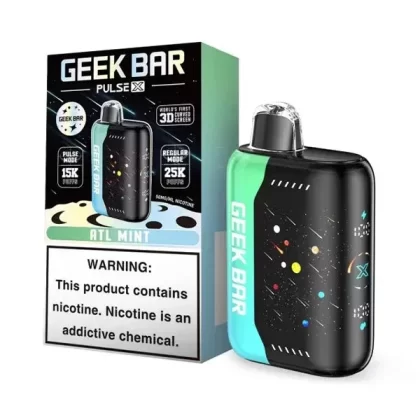 Geek Bar Pulse X 25000 Puffs Disposable Vape ATL Mint Flavor