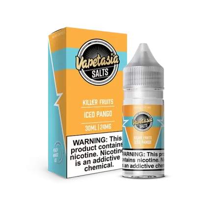 Vapetasia Killer Fruits Salt Iced Pango eJuice - Vape Product; Vape Product, Vape Product (36E72D) (36E72D)
