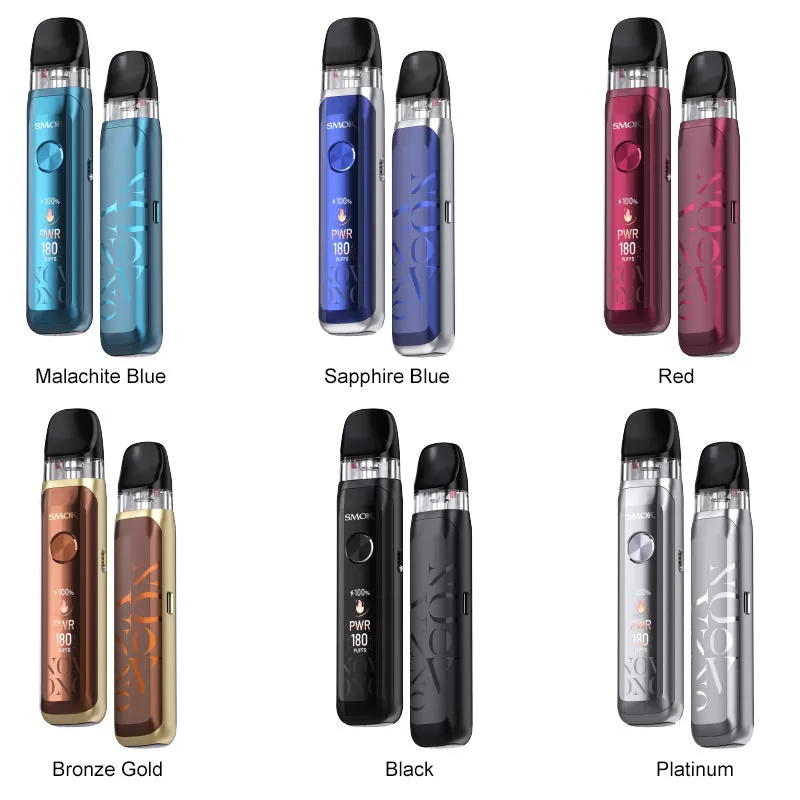 SMOK Novo Axis Pod Kit 1350mAh - Sapphire Blue - Image 2
