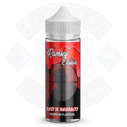 Ramsey E-Liquids Red “A” Recrujt 0mg 100ml Shortfill