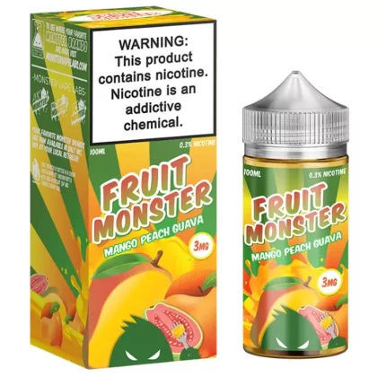 Fruit Monster – Mango Peach Guava – 100ml - Strength#0mg>3mg>6mg