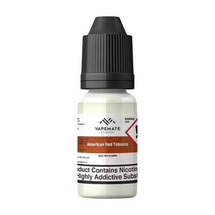 Vapemate Classic American Red Tobacco 10ml - Blend#50VG / 50PG>70VG / 30PG0mg>3mg>6mg>12mg>18mg