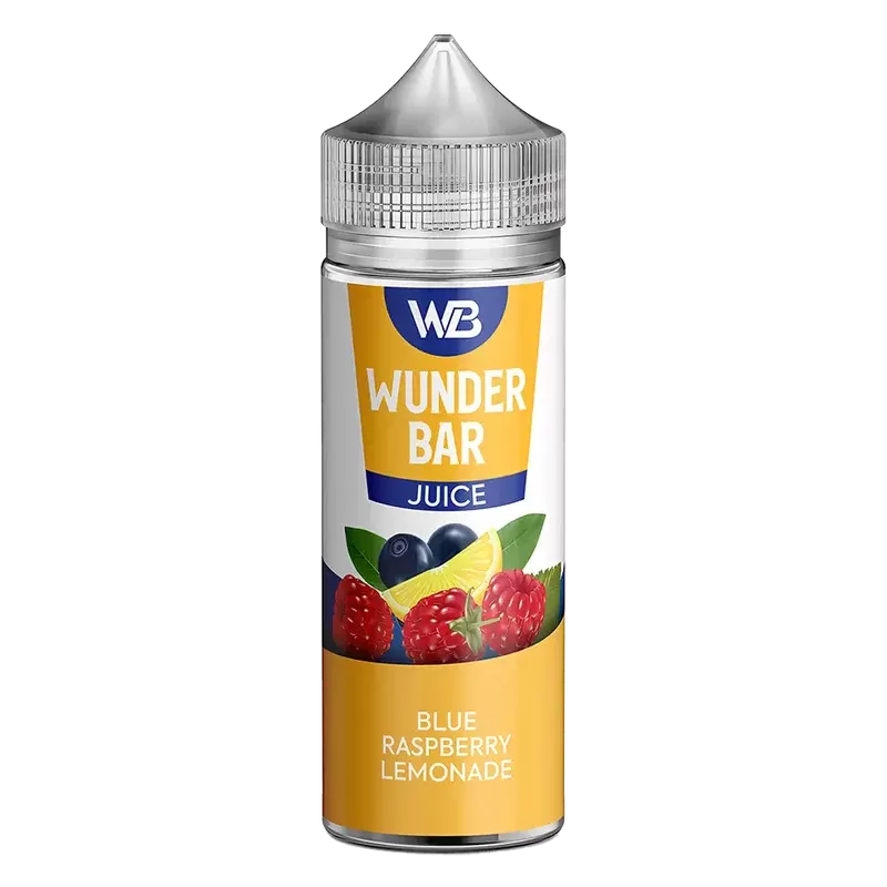 Wunder Bar Blue Raspberry Lemonade 100ml Shortfill E-Liquid - Ecigpremium