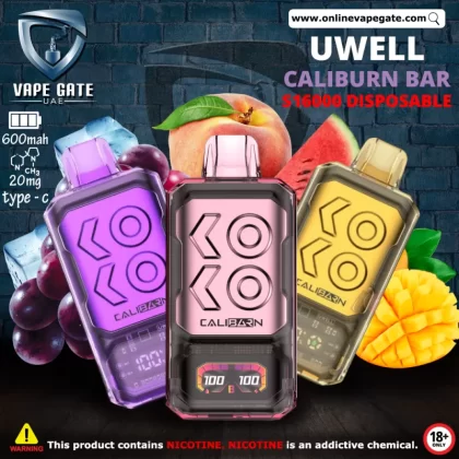 Uwell - Caliburn Bar S16000 Disposable Vape - Passionfruit / 20 mg