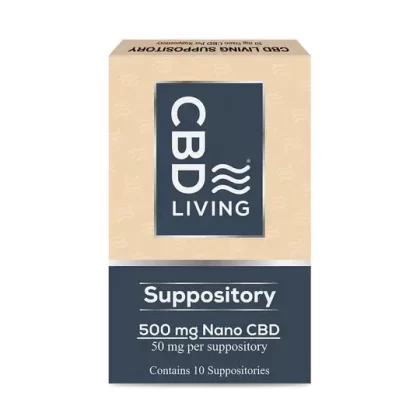 CBD Living | CBD Suppositories – 500mg