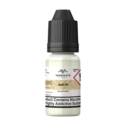 Vapemate Classic Apple Pie 10ml - 12mg - Vape Product (E3D37D)