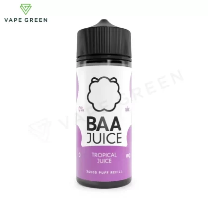 Tropical Juice Shortfill E-Liquid by Baa Juice 100ml - Eliquidsupply