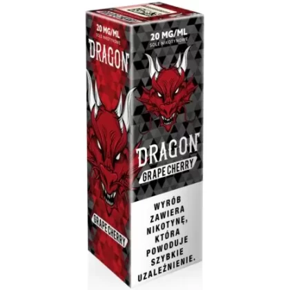 Liquid Dragon Salt 10ml 20mg Grape Cherry